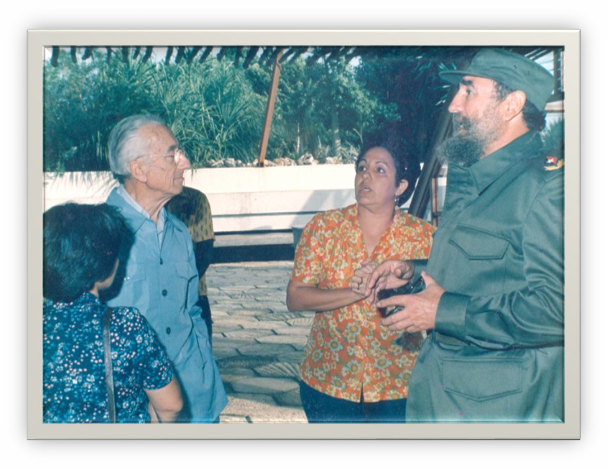 Fidel y Costeau 1990